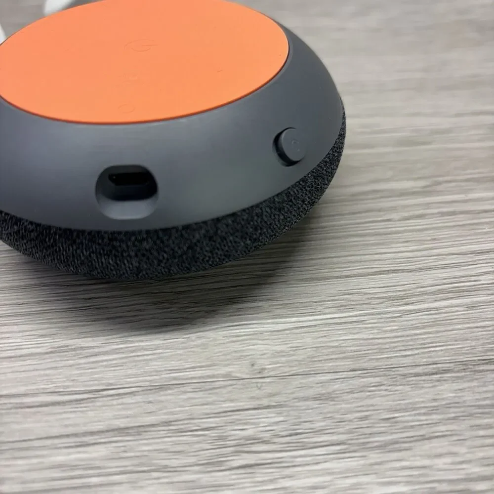 Google Home Mini Smart Speaker Assistant (Gen 1) - Charcoal - Tested - Picture 3 of 4